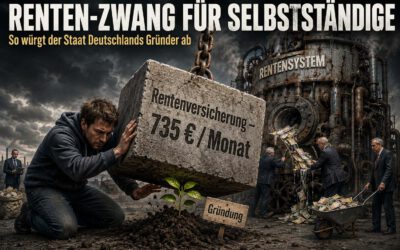 Renten-Zwang für Selbstständige: So würgt der Staat Deutschlands Gründer ab